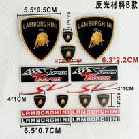 Stilingos automobilio emblemos Automobilio 3D kūrybiški lipdukai Vandeniui atsparus purvui atsparus lipdukas Lamborghini Urus Huracan Aventador priedams