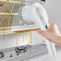 Buitinis elektrinis valymo šepetys 5 viename vonios plovimo šepetys Virtuvės valymo įrankis USB rankinis vonios šepetys Elektrinis šepečių valiklis balta