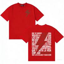 Rapper Dani Martin La Montana Rusa Gothic Music Tour T Shirt Unisexs ONeck Clothes Hip Hop Tee Shirt Cotton Oversized Y2K Tshirts S