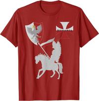 Hussar Warrior Polska Husaria Polish Winged Hussar Warrior TShirt Summer Cotton Short Sleeve ONeck Unisexs T Shirt New S3XL S