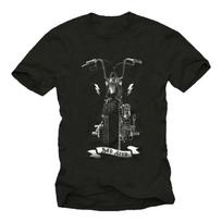 Motorcycle Bobber Chopper Anarchy Rock Motorcyclist TShirt 100 Cotton ONeck Short Sleeve Casual Unisexs Tshirt Size S3XL S
