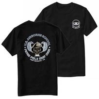 US Airborne Jump School Fort Benning Fryar Field Jump Zone TShirt 100 Cotton ONeck Summer Short Sleeve Casual Unisexs Tshirt S
