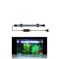 Decor Freshwater Aquatic Plant Plants Grow Lights Aquarium LED Light Fish Tank Light Aquarium Lamps 18CM-White Light EU Plug