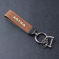 For Opel Astra Accessories Car High-Grade Keyring Leather Suede Keychain ruda