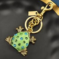 Multi-Colored Frog Keychain Pendant, Bag, Fashion Pendant, Keyring, Personalized Accessories.