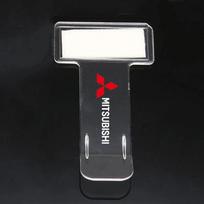 Car Parking Card Receipt Holder Clip Interior Accessories for Mitsubishi Ralliart ASX Lancer Outlander Eclipse