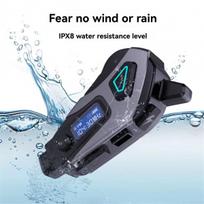 Popular_K10 Motorcycle Helmet Intercom Headset Bluetooth 5.4 FM Interphone NONE