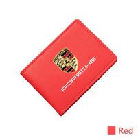 Car Driver License Cover Anti-Fur Credit Card Holder For Porsche 911 718 Taycan Panamera Cayenne Macan Boxster Cayman Pajun 918