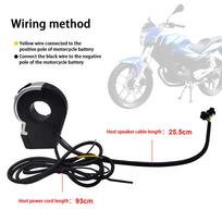 12V Moto FM Radio AUX USB TF Bluetooth-Compatible Handlebar Mount MP3 Music Player Scooter Bike Audio Amplifier MP3 System Radio China Mainland