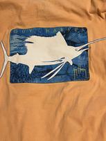 GUY HARVEY Unisex Fish Long Sleeve Classic Fit Sun Protection Fishing SHIRT 2XL M