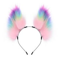 Handmade Plush Cat & Fox Ear Headband - Lolita Summer Style Hair Accessory