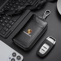 Sticker Fashion Vintage Tower Buckle Wallet Bank Card Coin Purse For Porsche Cayenne Macan 911 Taycan Boxster Cayman 918 Pajun