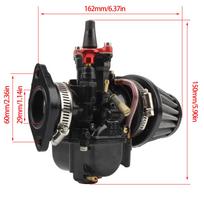 For PWK 28 30 Motocross Carburetor 28mm 30mm With Intake Manifold Air Filter Carb Power Jet Motorcycle ATV Modified Parts