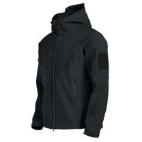 Ryklių odos softshell striukės vyrams, neperpučiamos vėjo, neperšlampamos striukės, vyriškos striukės, vyriški gobtuviniai bomberiai S