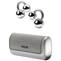 Philips TAQ5020 Open-Ear Clip Wireless Bluetooth Headphones AI Adaptive Noise Cancelling