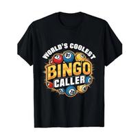 1pcMen'S Bingo-Themed T-Shirt with B1-B90 Numbers & Color-Coded Bingo Ball Print - Casual Short Sleeve Round Neck Shirt, Machine Washable Summer Top S juoda