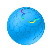 Interactive Pet Ball Toy Automatic Rolling Smart Ball Dog Toy Electric Bouncing mėlyna