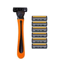3-Layer Shaver Sackpremium Stainless Steel Safety Razor With Replaceable Blades - Smooth And Comfortable Shave For Men And Women