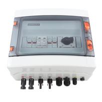 PV Combiner Box 2 In 1 Out IP65 Waterproof Outdoor Solar Combiner Box 1000V 32A with Isolated Switches