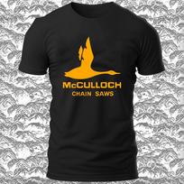 Brand New McCulloch chainsaw logo T-Shirt Funny Size S to 5XL MADE IN USA Unisex T-Shirt XXL