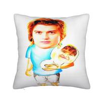 Home Decorations Steve Harrington The Babysitter Pillowcase Merch  Pillow Covers Square Multi Size 12x12in 30X30cm