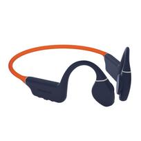 Creative Outlier Free Orange Bluetooth Wireless Earphones with MP3 Adjustable Noise Bone Low Latency and Mic Pro+ Built-in Player, Vibration, oranžinė
