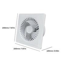 6/8 Inch 12V Solar Exhaust Fan Mini Ventilator Solar Panel Powered Fan Air Extractor for Dog Chicken House RV Greenhouse Fan