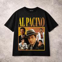 Al Pacino marškinėliai Retro 90-ųjų kino aktoriaus marškinėliai Retas filmo grafinis dizainas, Scarface XL