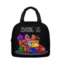 Lunch Bag Among Us Werewolf Lunch Box Bag Portable Thermal Insulation Bag Oxford Cloth Thermal Insulation Bag Lunch bag