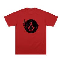 Assassins Game Creed TShirt Retro Vintage Print Tshirt Unisex Fashion Casual Short Sleeve O Neck Tops Comfort Cotton Top Unisex S