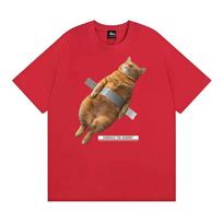 Duct Tape Orange Cat Unisex Lover  Cat Gift Vintage 90s TShirt Unisex WOMEN Fashion Classic T Shirt Short Sleeve Comfort T Shirts S