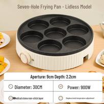 Non-stick Breakfast Maker: Fried Egg, Pancake & Dumpling Pan