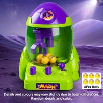 Mini Claw Crane Doll Game Machine Space Rocket Crawler, Ball Pincer, Egg Twister - HalloweenChristmas Gift To Win Prizes