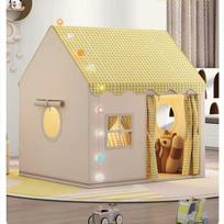 Child Small House Folding Playtent Kid Toy Tent Princess Girl Castle Play House Baby Tent Not include light Ball Chrismas Gift
