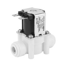 1pc DC 12V DC Plastic Electric Solenoid Valve Quick Connect Normally Close