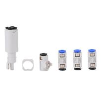 Filament Hub Kit Fit for Bambu Lab A1 Mini   A1 3D Printer Adapters with 3Pcs PTFE Pipe Joints 6.6ft PTFE Pipe 1Pc