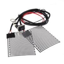 22mm Motorcycle Hand Heated Grips 3 Gear Motorcycle Heating Handlebar Temperature Regulation Electric Hot Heated Grip Waterproof