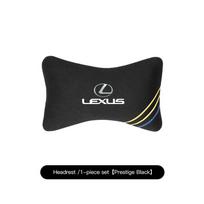 Keychain Leather Car Seat Headrest Memory Foam Comfort Neck Pillow For Lexus RX330 IS250 Ct200h ES300h RX350 IS300h NX300h UX RX