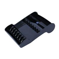 New Salon Scissors Placement Rack Barber Scissors Case Storage Tray Hairdressing Styling Accessories black