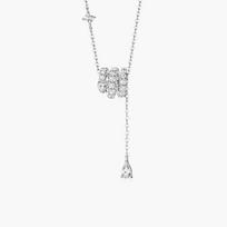 S999 Sterling Silver Snake Pendant Necklace: Luxurious Slim Waist Design, Pure Silver Clavicle Chain - Perfect Birthday Gift. S925 Silver Snake Necklace - Platinum