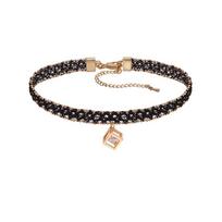 Black Sexy Collarbone Chain Accessories Short Choker Collar Neck Accessories Strong Necklace Necklace Women'S Necklace