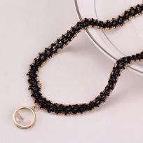 Day Choker Necklace Collar Women'S Short Collarbone Sexy Necklace Neck Jewelry Neckband Black Women