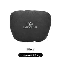 Samanų spalvos automobilio galvos atramos kaklo atramos pagalvėlė Sėdynės juosmens pagalvėlė Lexus F Sport ES200 ES300 LS500h RX300 GS300 IS300 LX570 CT200h NX
