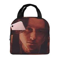 Bad Omens Noah Flannel Rock Music Insulated Lunch Bag for Women Kids Leakproof Food Boxes Thermal Lunch Box Tote One Size