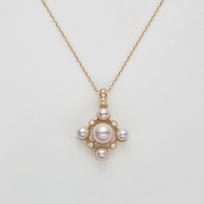 Stars & Chess Pieces Clavicle Necklace: 18K Gold-Plated S925 Silver, Shell Pearl & Cubic Zirconia, High-End Versatile Design. 18K Gold