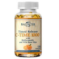 Vitamin C 1000 Mg Dietary Supplement, With Citrus Bioflavonoid Complex, 120 Softgels 120 Capsules