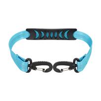 Snowboard Boot Ski Boot Strap High Strength Labor-saving Roller Skate Shoe Lifter Nylon Webbing Convenient mėlyna