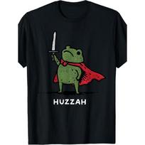 Men'S  Frog Life  Graphic T-Shirt - Casual Short Sleeve Round Neck Summer Tee with Frog Print, Machine Washable & Breathable for Outdoor Activities,, S juoda