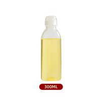 Namų aliejaus butelis Virtuvės skysčių pildymo aliejus Sojų padažas Actas Spaudžiamas butelis Skaidrus pagardų butelis Spaudžiamas butelis 300ML