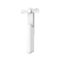 Sulankstomas nešiojamas daugiafunkcis ventiliatorius mini rankinis ventiliatorius USB 2000 mAh įkraunamas rankinis mažas kišeninis ventiliatorius su maitinimo bloku